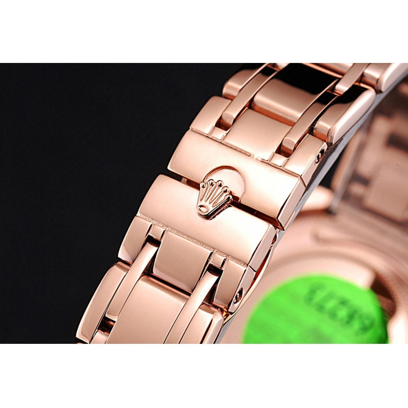 Rolex aaa copy Diamond Gold Dial Case Pink Bracelet Rolex And And Datejust Bezel 622836 1014